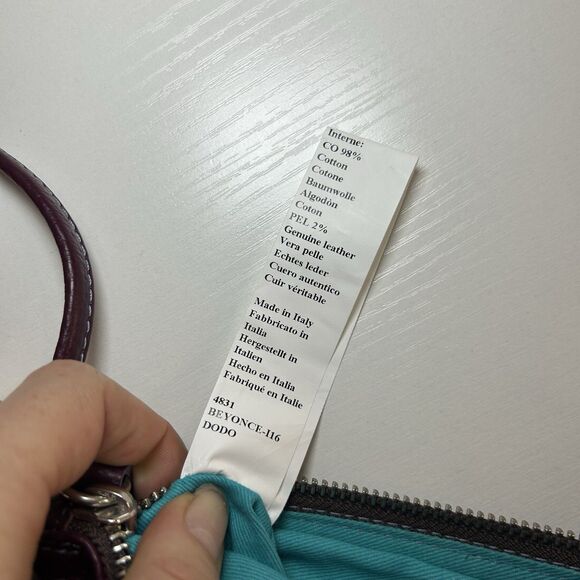 Gabs Bag Beyonce M Crossbody Bag Red Maroon Leather Purse - Picture 10 of 11